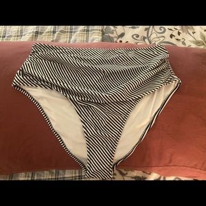 Women’s high waisted bathing suit bottom